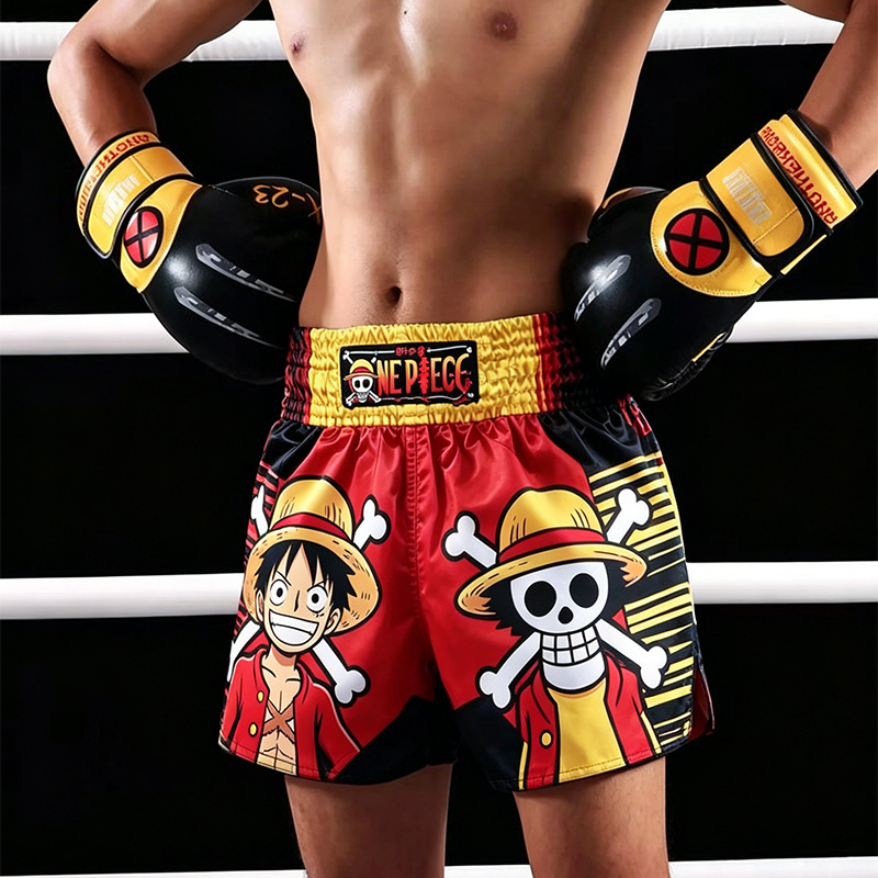 Men Shoes Japan - One Piece Luff Muay Thai Shorts