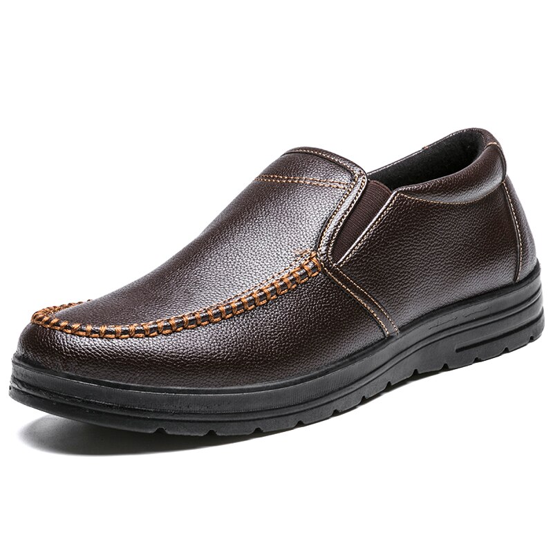 Men Shoes Louboutin - Mannen Licht Lederen Casual Schoenen Outdoor
