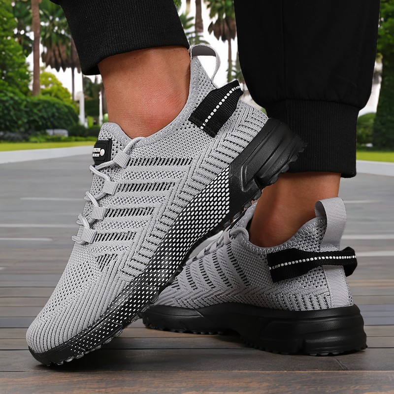 Men Shoes Xxl - Nieuwe herensneakers Dikke zool Comfortabele vrijetijdsschoenen