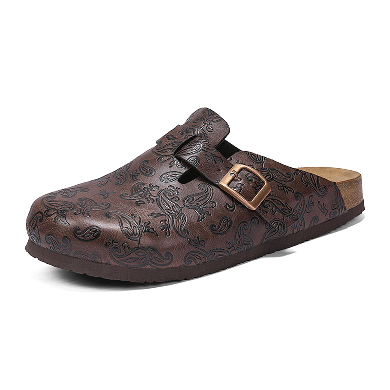 Men'S Shoes Birkenstock - Klassieke stijl kurk instapsandalen rugloze klompen