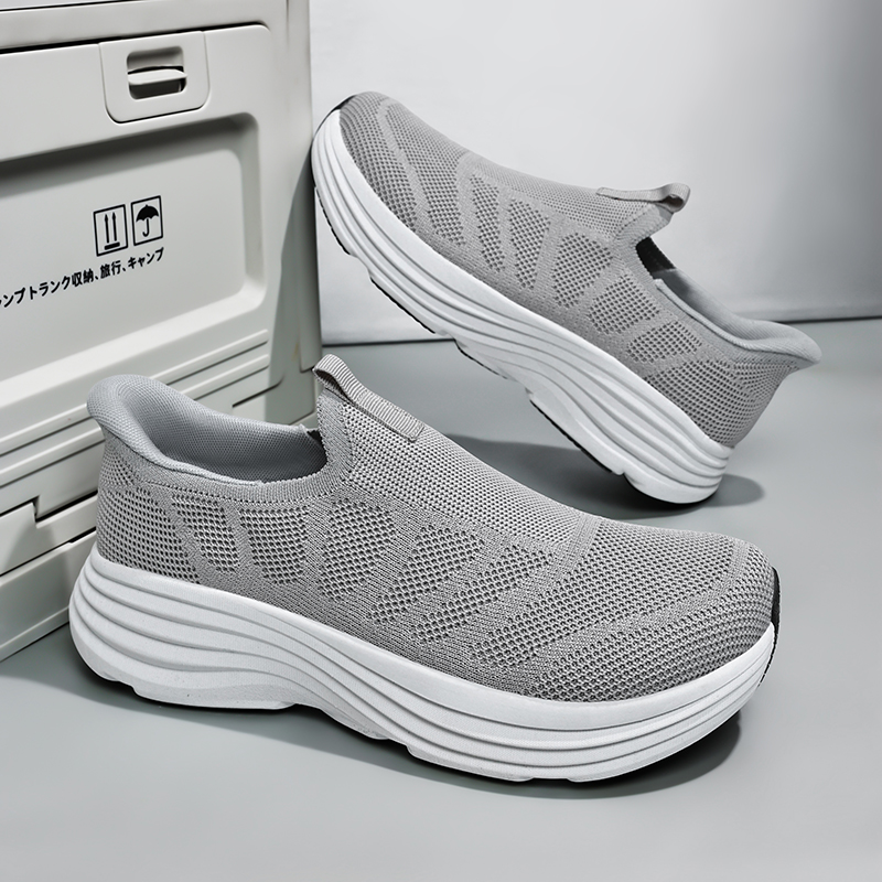Men Shoes Running - Herenschoenen Sneakers Ademend Mesh Instaploopschoenen Outdoor