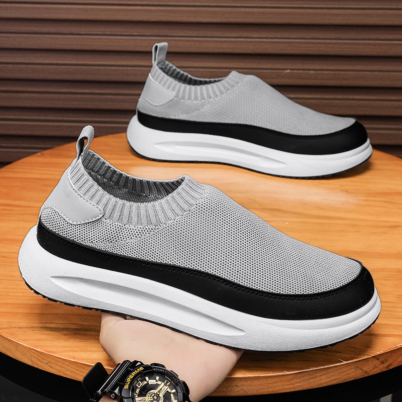 Men Shoes Running - 2025 Nieuwe Herenschoenen Ademend Mesh Canvas