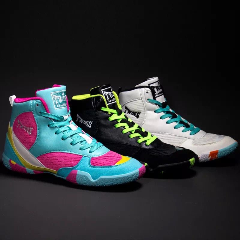 Men'S Shoes Vs Women'S Size - Professionele worstelschoenen voor heren Dames Zwart