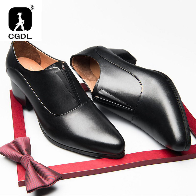 Leren herenschoenen met hoge h - Men Shoes Louboutin recensie en prijs