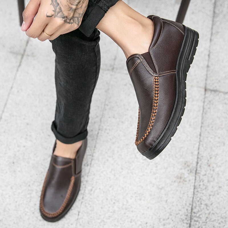 Mannen Licht Lederen Casual Sc - Men Shoes Louboutin recensie en prijs