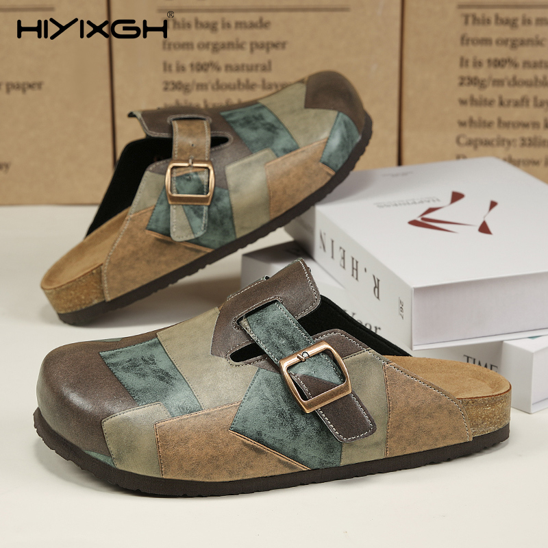 Comfort kurk lederen pantoffel - Men'S Shoes Birkenstock recensie en prijs