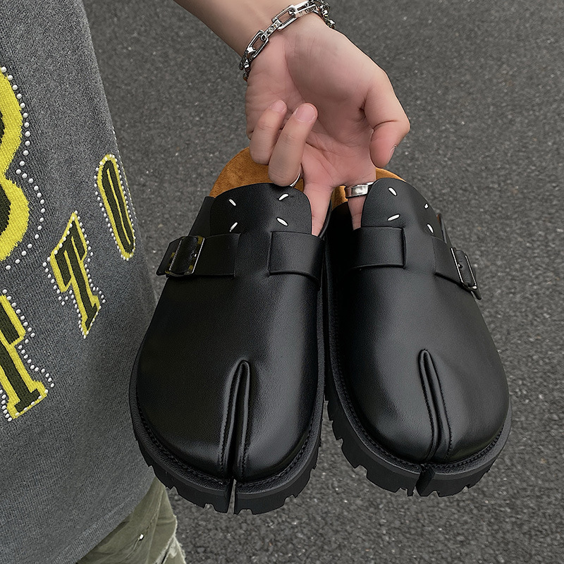 Heren Slippers met gespleten t - Men'S Shoes Birkenstock recensie en prijs