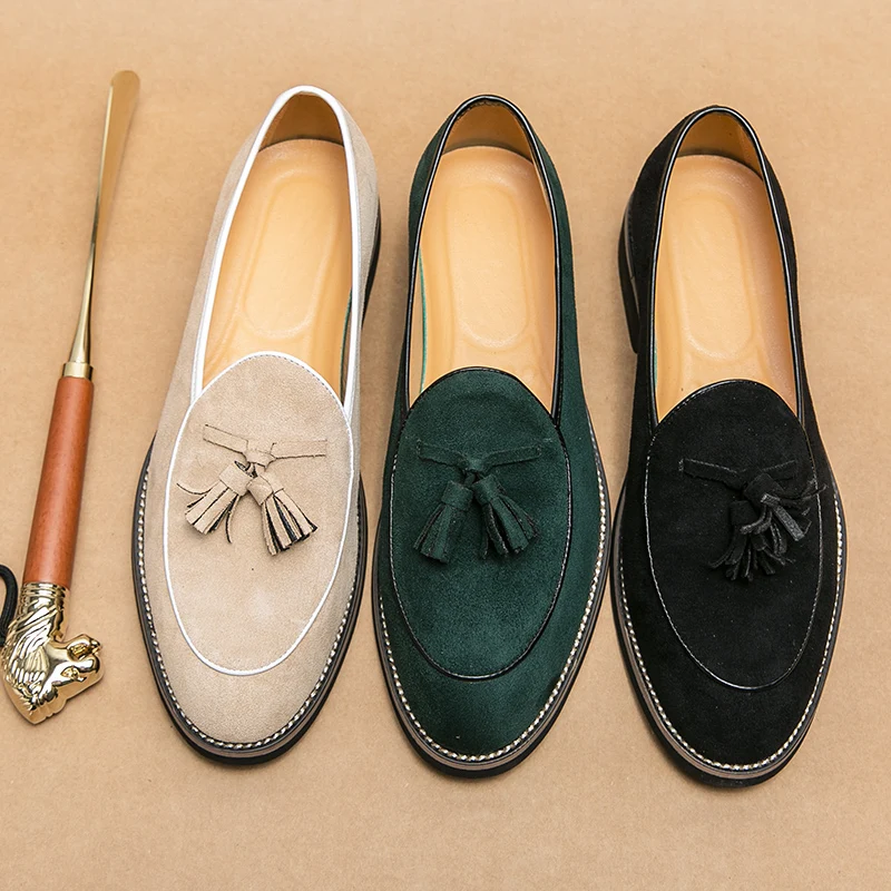 Italiaans luxe merk suède here - Men Shoes Louboutin recensie en prijs